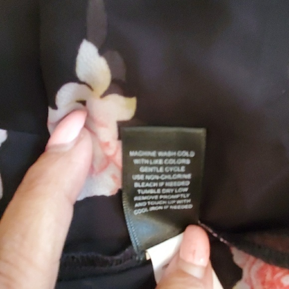 Torrid cold shoulder see threw dress size L/12 - Picture 7 of 8